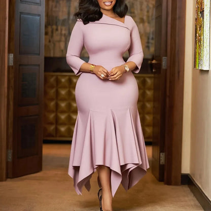 African Fish Tail Dress