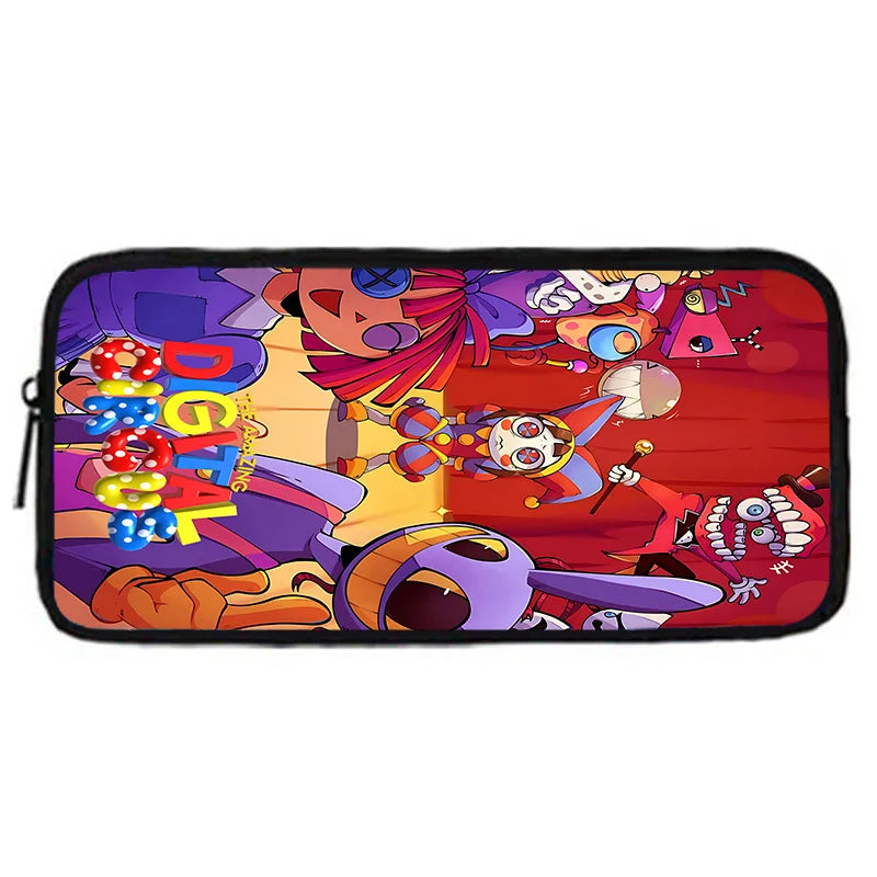 Cartoon A-AmazingS DigitalS Circus Child School Backpack Set