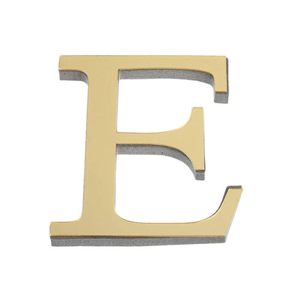 3D Mirror 26 Alphabet Letters Wall Stickers