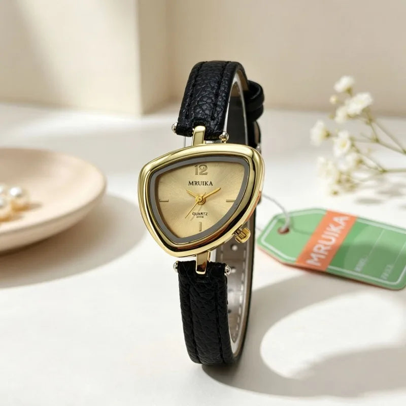 Irregular Triangle Luxury Quartz Watches