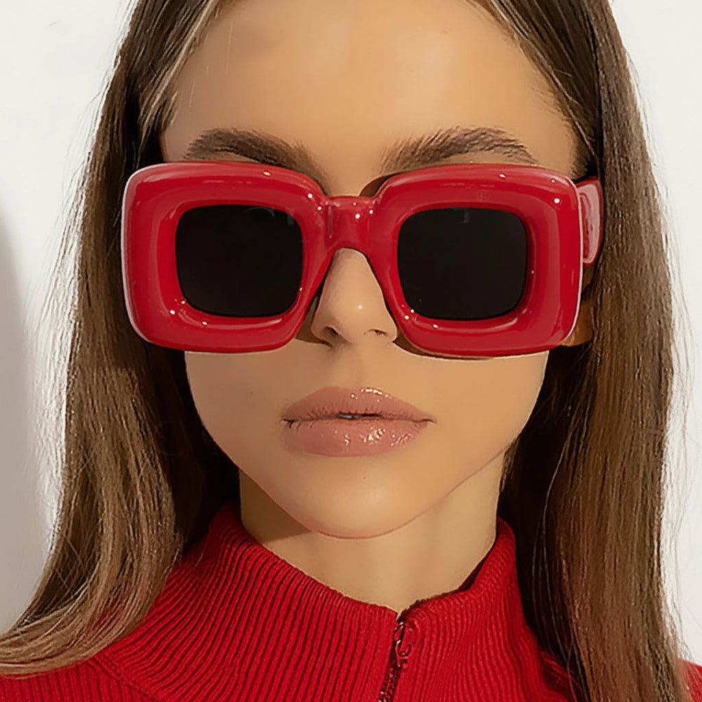 Unique Candy Color Sexy Lip Y2k Punk Hip Hop Sunglasses