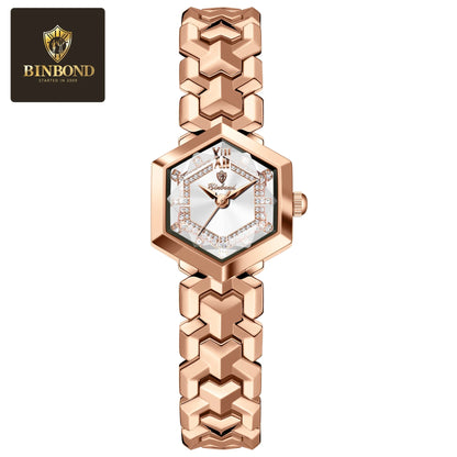 Rhombus Waterproof Luminous Diamond Watch