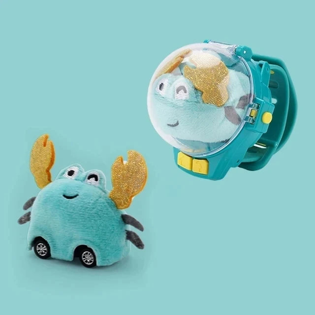 Mini RC Car Watch With LED Lights Toys
