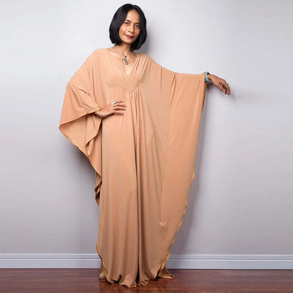 Plus Size Caftan Cover Up Loose Soft Kaftan Dress