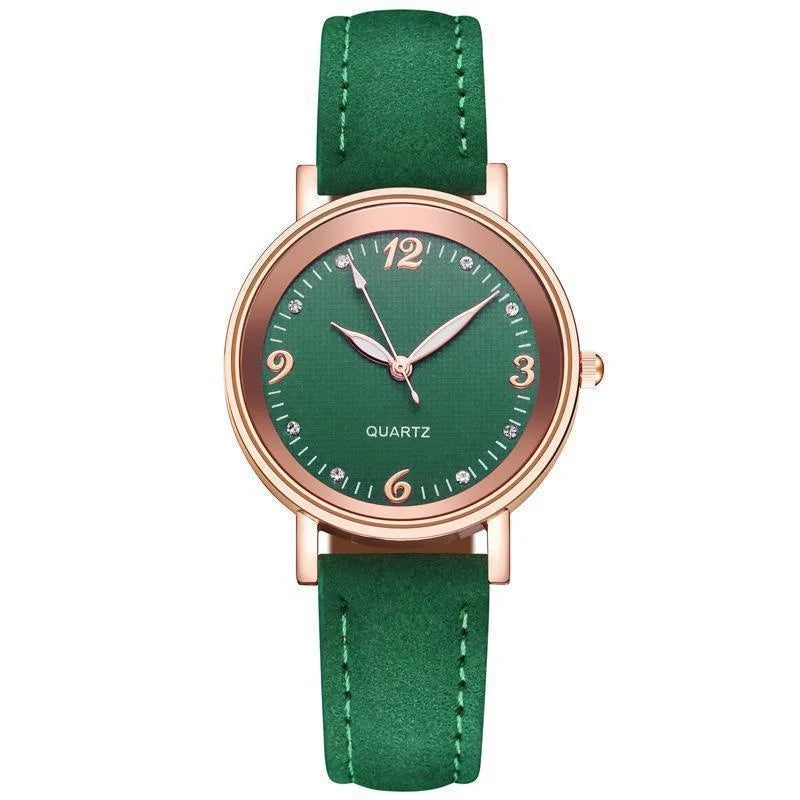 DANA Leather Quartz Bracelet Watch