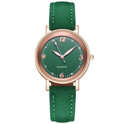 DANA Leather Quartz Bracelet Watch