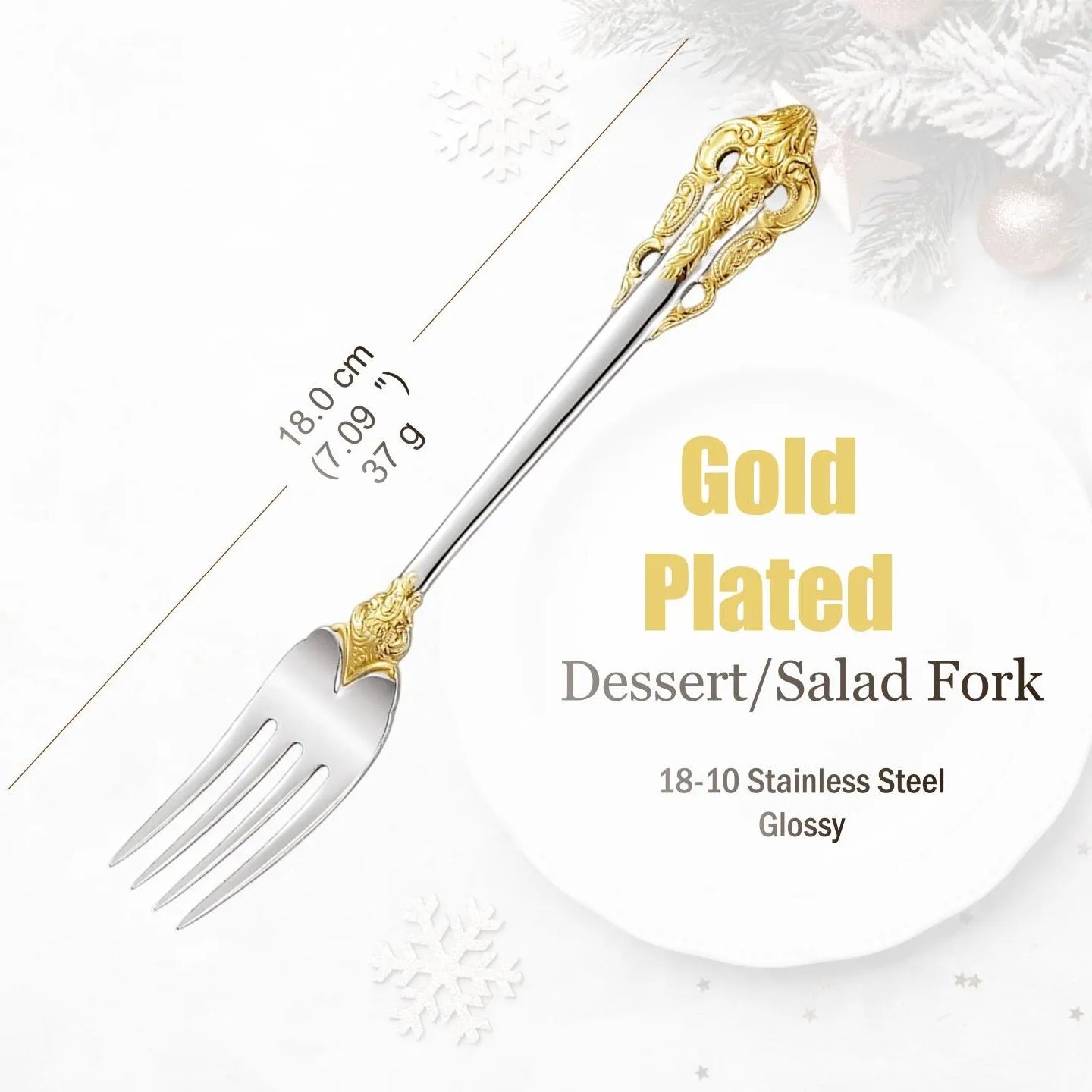 Stainless Steel Silver Flatware Set