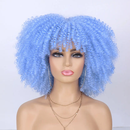 Synthetic Short Curly Wigs