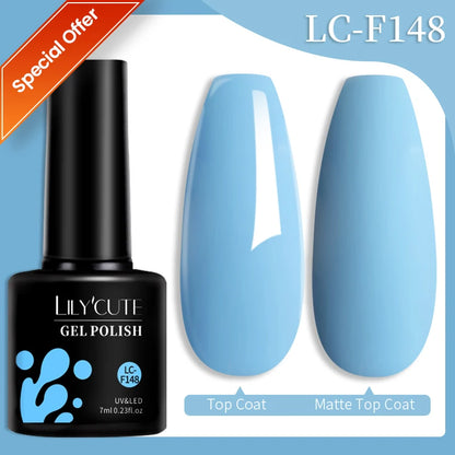 Coffee Brown Color Gel Nail Polish