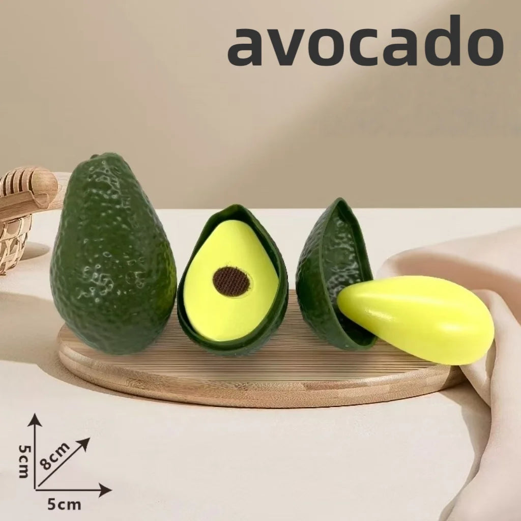 Simulated Kitchen Cutting Cookware Simulated Fruits Cutting Toys Set