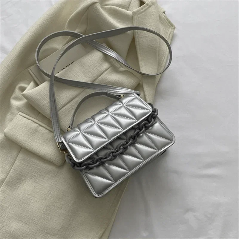 Mini Casual Quilted Crossbody Bag