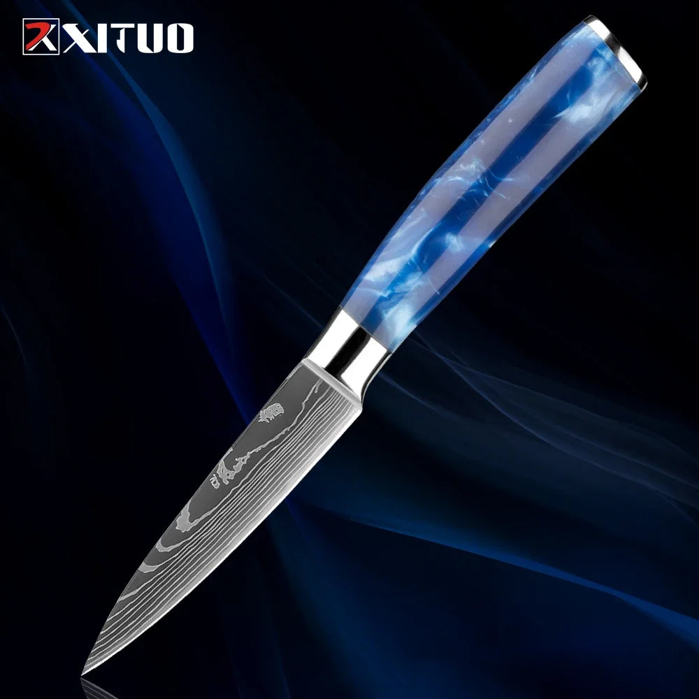 Stainless Steel Chef Knife Kitchen Knife Set