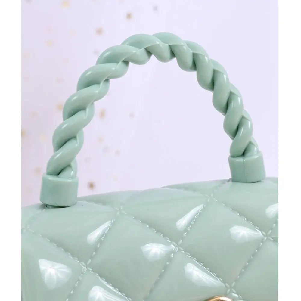 PU Mini Shoulder Bags Heart Coin Wallets Handbags