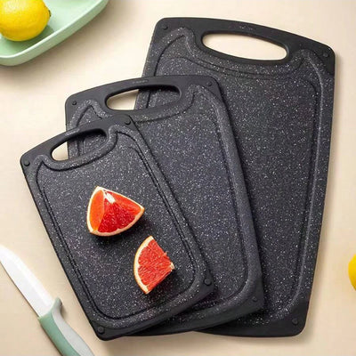 1/3PCS kitchen household imitation marble cutting board