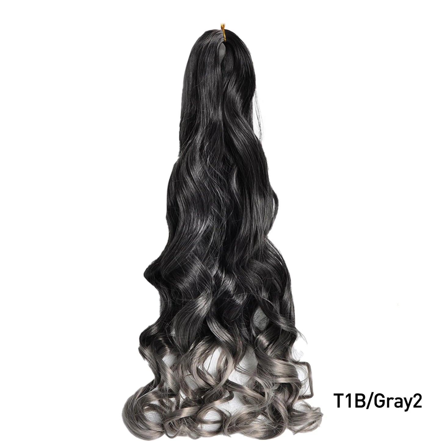 French Curls Braiding Hair 24Inch Hair Extensions