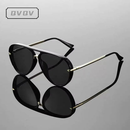 Vintage Metal Arrow Pilot Sunglasses