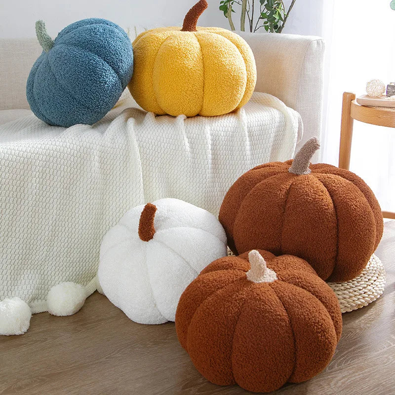 Soft Cute Pumpkin Shaped Pillow Nordic Style