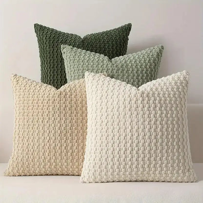 Soft velvet double-sided design sofa cushion cover