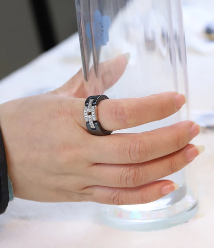 DANA Ceramic  Zircon Rings