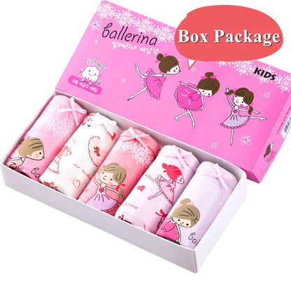 5/10 Pieces Cotton Girls Triangle Panties
