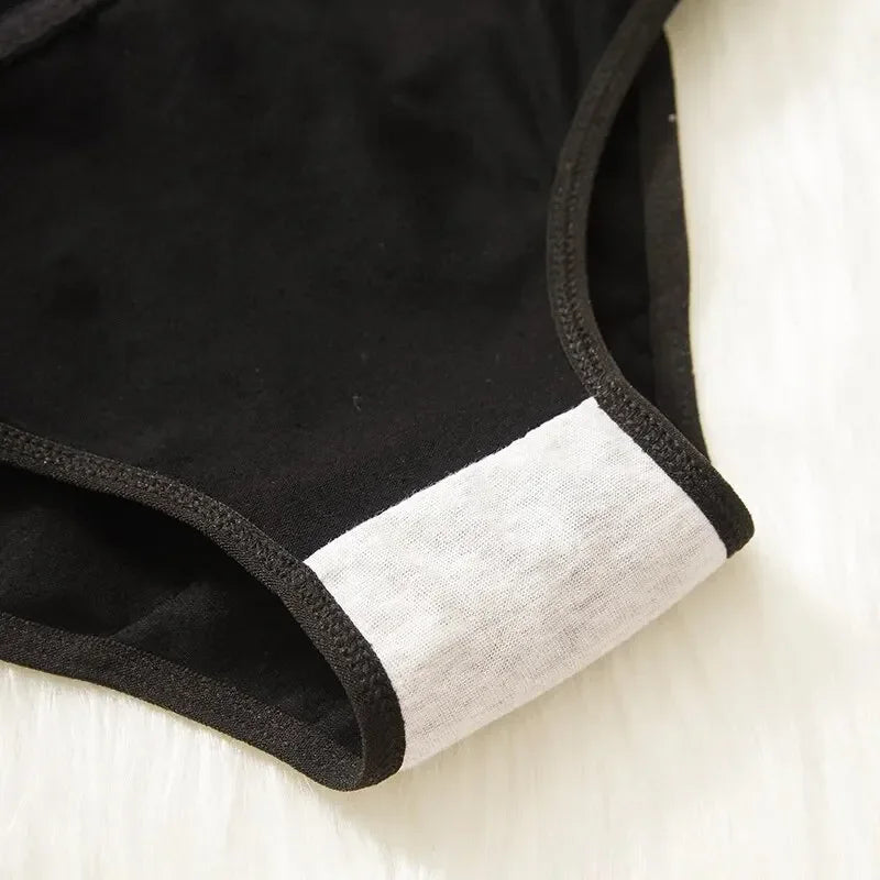 5Pcs/set Cotton Cartoon Cute Short Soft Underpants Sexy Lingerie M-XL