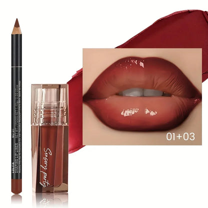 Hydrating Lip Gloss + Lip Liner Kit Lip Contour