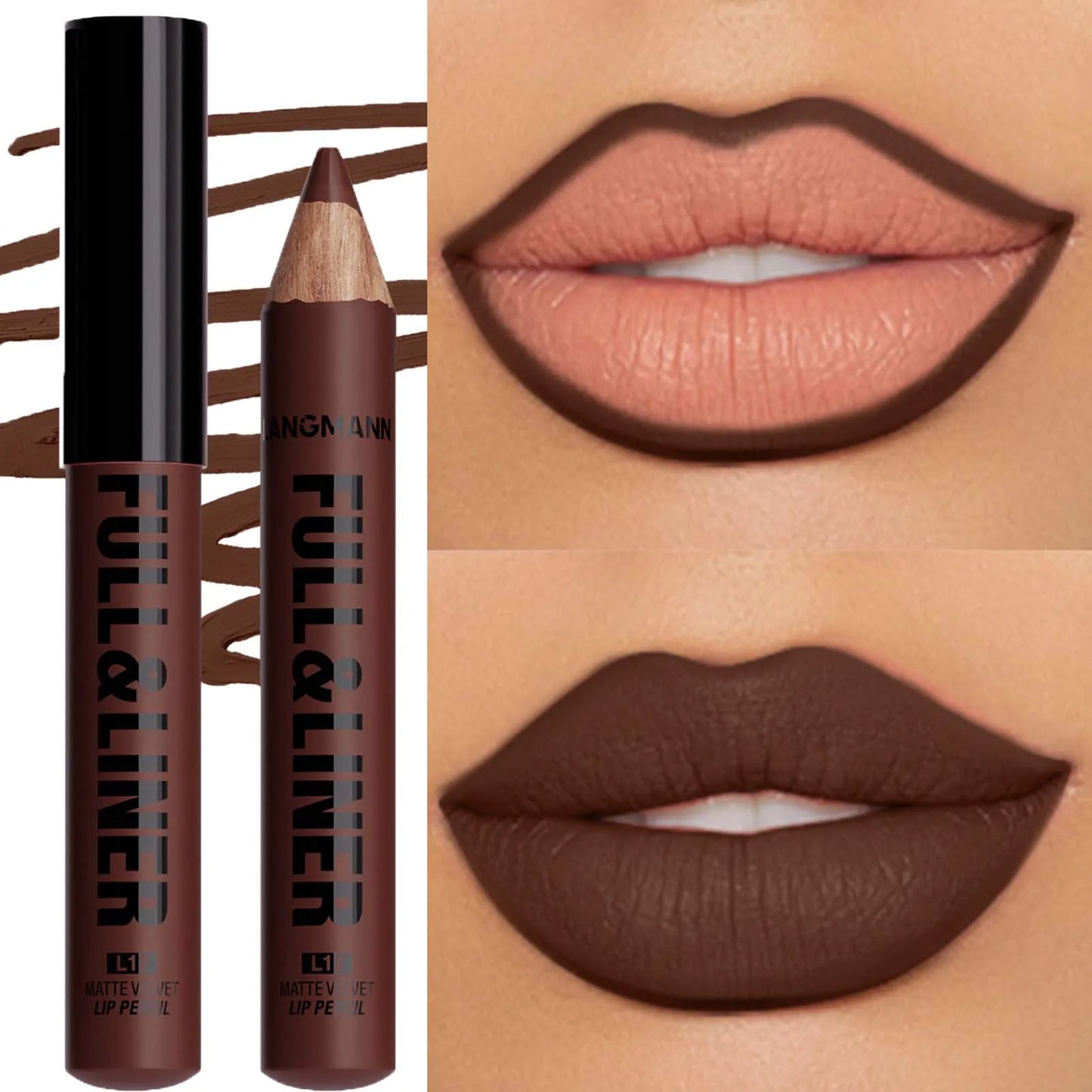 Waterproof Matte Lipliner Pencil Makeup