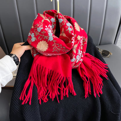 وشاح الكشمير الدافئ