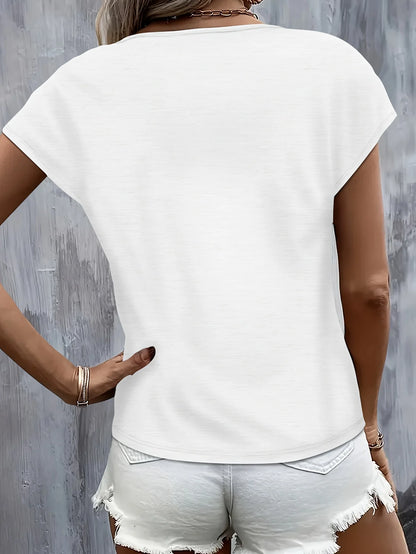 Short sleeved breathable T-shirt