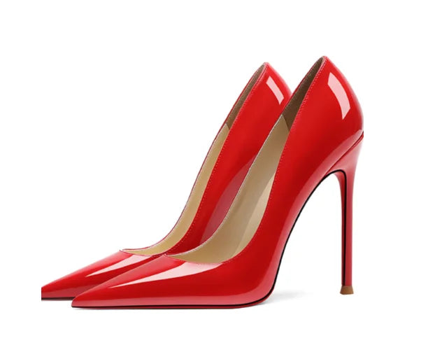 Classic Thin Heels Sexy Mouth Shoes