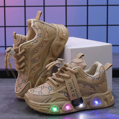 Luminous Light Up Toddler Walking Sneaker