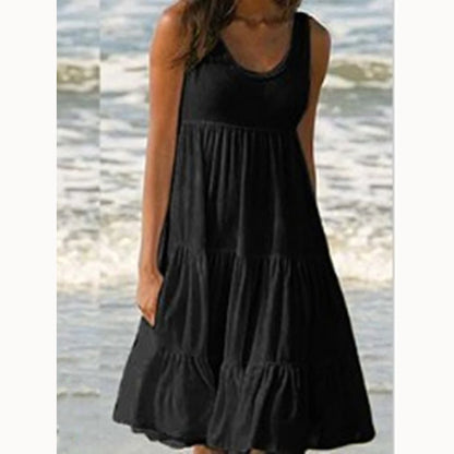 Sexy Bodycon Sleeveless Backless Midi Dress