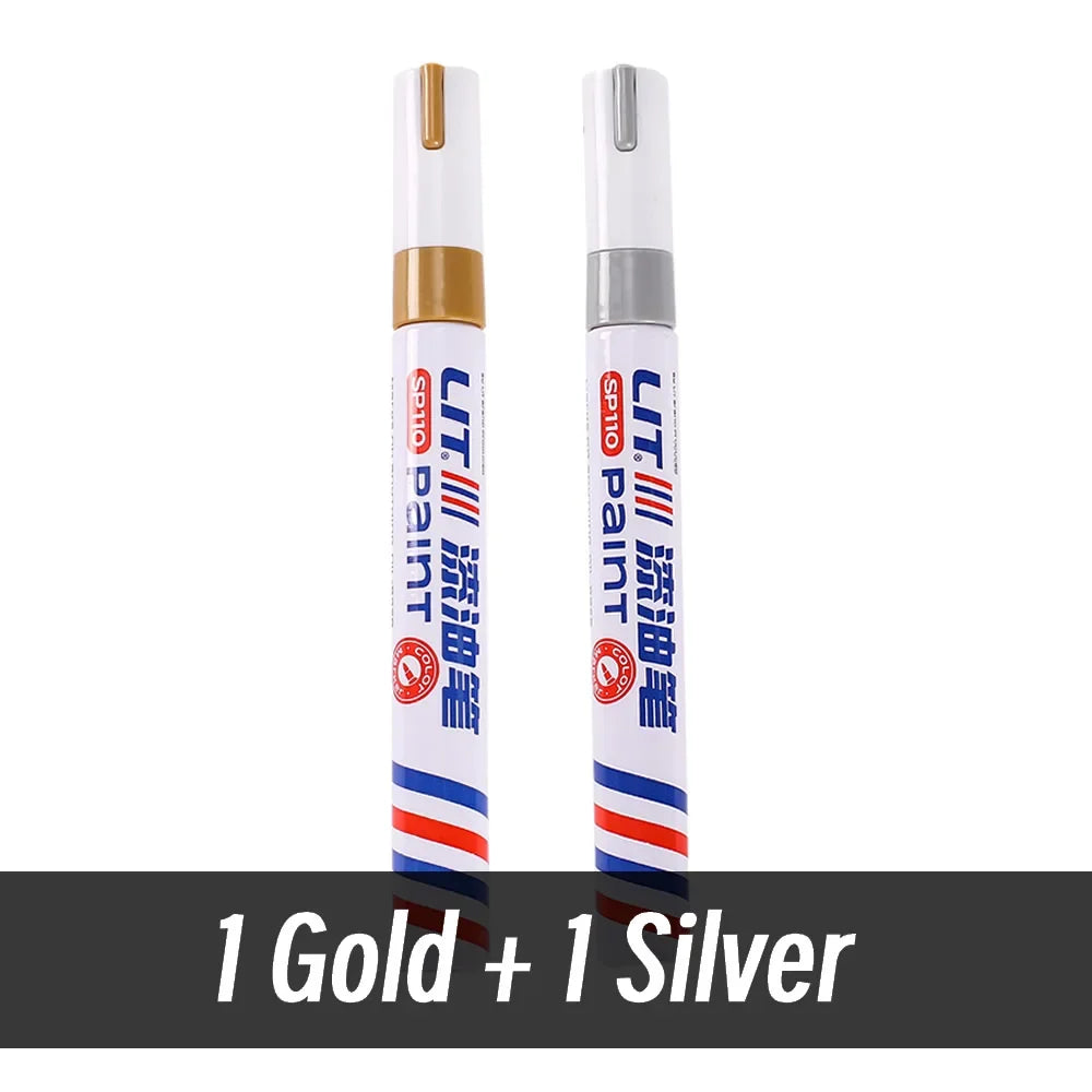 3mm 10p Colorful 8 Colors Permanent Paint Marker Waterproof