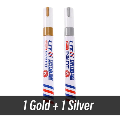 3mm 10p Colorful 8 Colors Permanent Paint Marker Waterproof