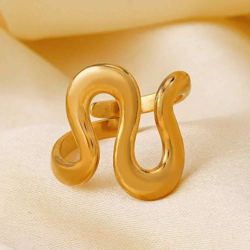 DANA Gold Color Adjustable Opening Ring