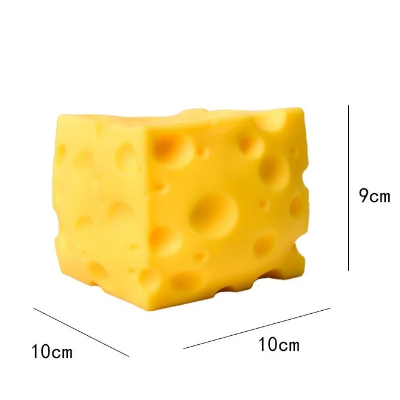 Squishy Square Cheese Squeeze Toys