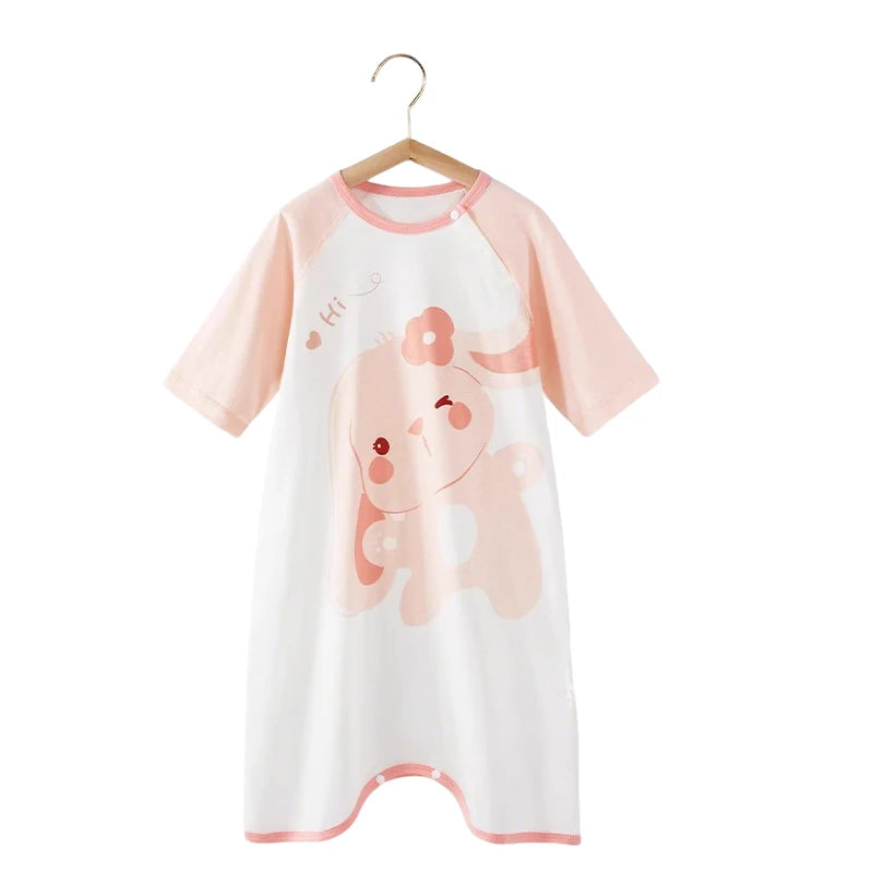 Girl Boy Nightgown Cartoon Pajamas Dress