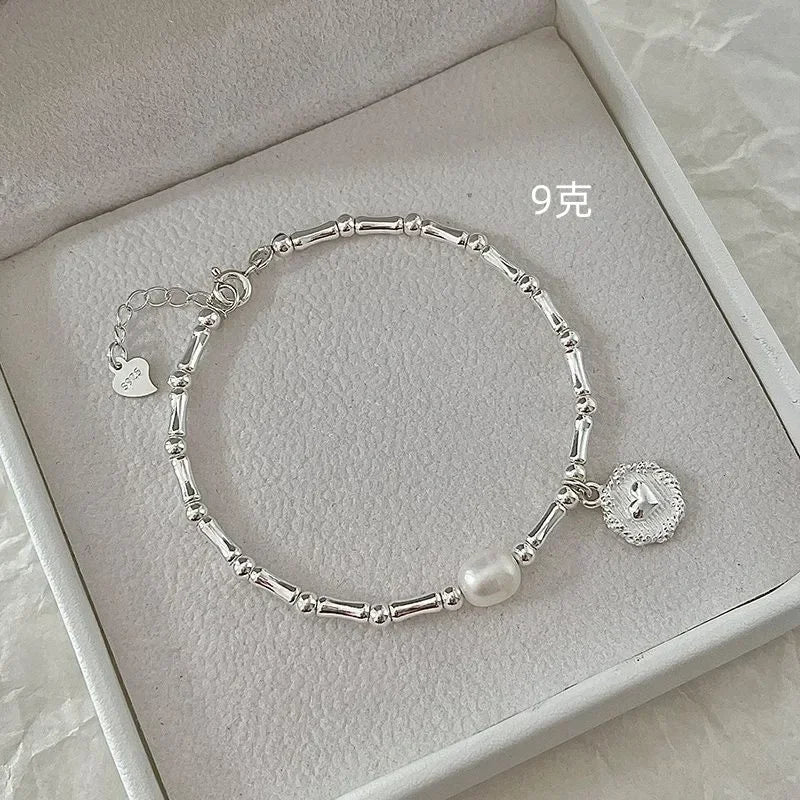 DANA 925 Sterling Silver Bead Ball Bracelets