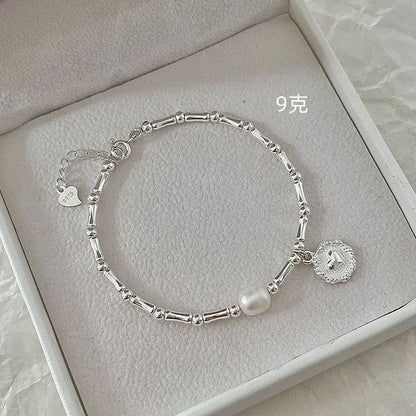 DANA 925 Sterling Silver Bead Ball Bracelets