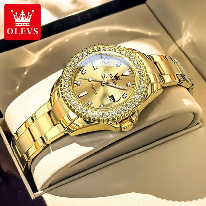 Elegant Original Quartz Waterproof Luminous Automatic Date Watch
