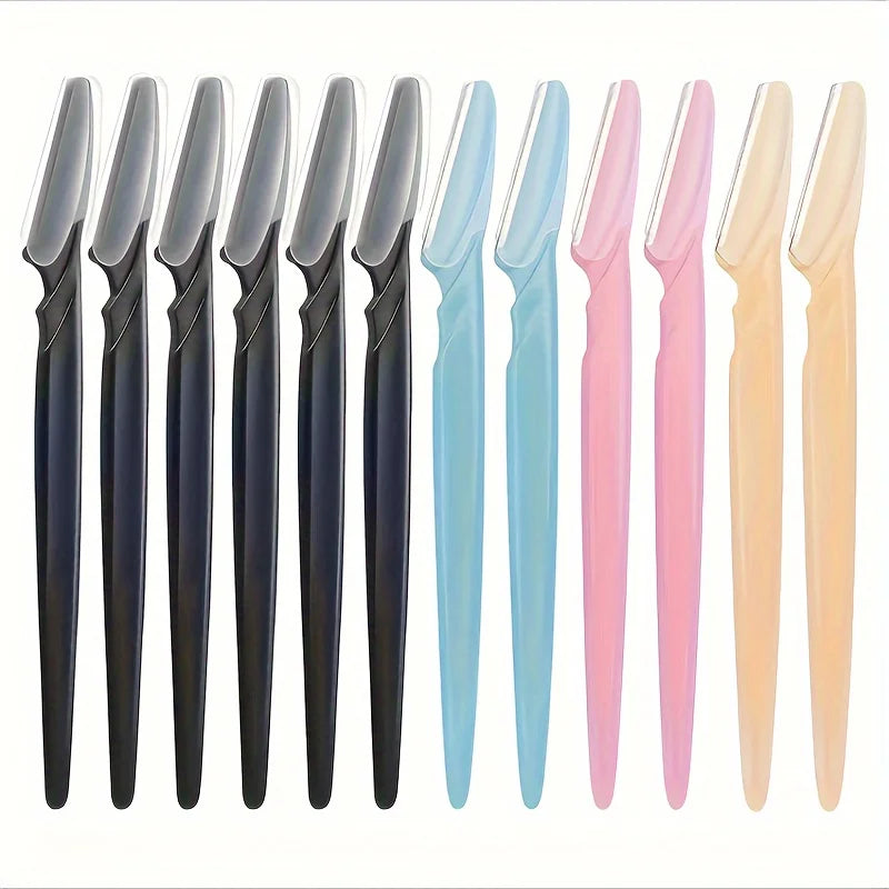 3/5/6/10/12 Piece Multi-Purpose Eyebrow Shaver Set
