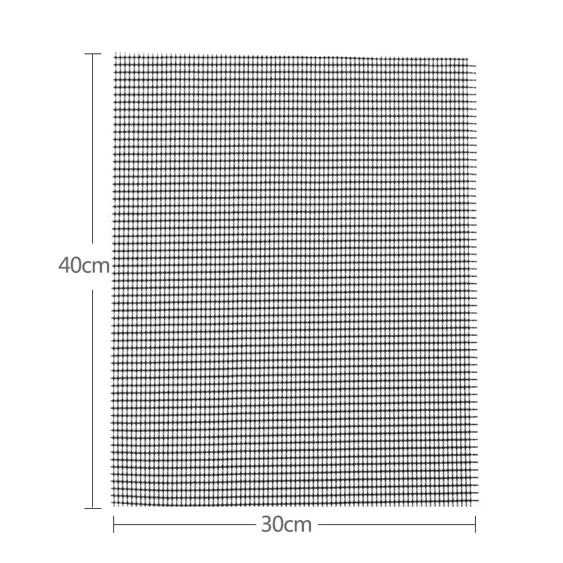 Barbecue Mats Barbecue Grill Mesh High Temperature Resistant Cuttable