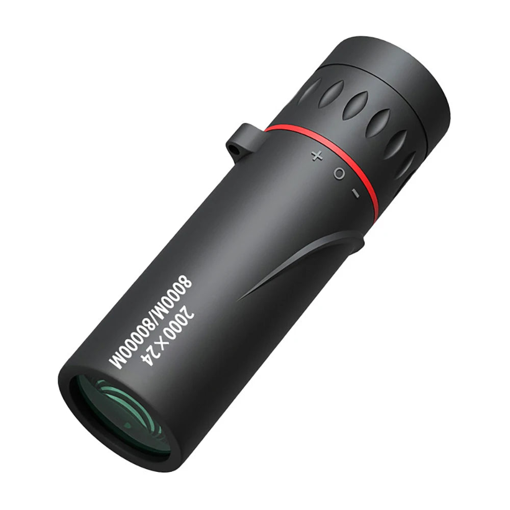 Monocular Telescope Upgrade 2000X24 HD Monoculars Adapter Pocket Monoscope Binoculars