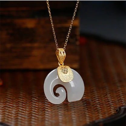 Choker Natural Stone 18K Gold Plated Necklace