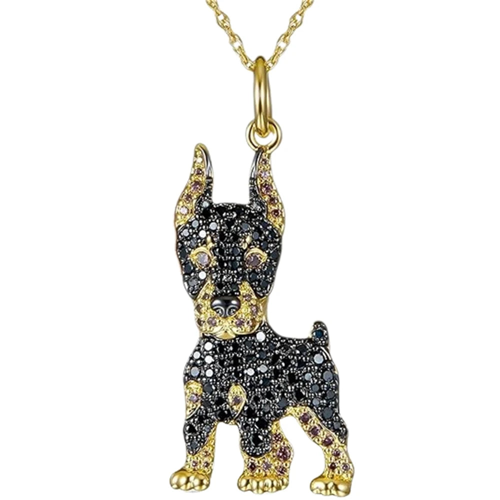 Exquisite Cute Beagle Pendant Necklace Dog Lovers