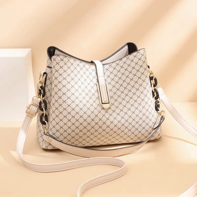 Vintage Tassel Designer Messenger Bag High Quality PU Leather Shoulder Bag