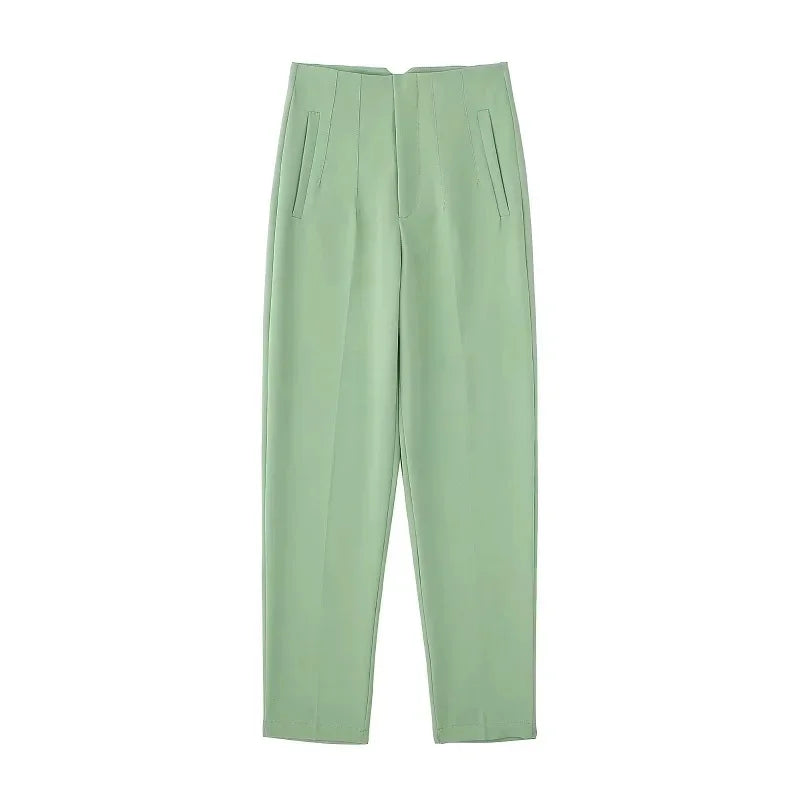 Office Wear High waist Formal Pants