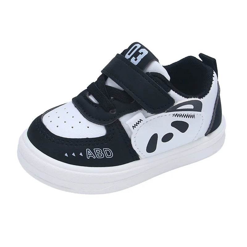 Running Footwear PU Leather Toddler Sneakers