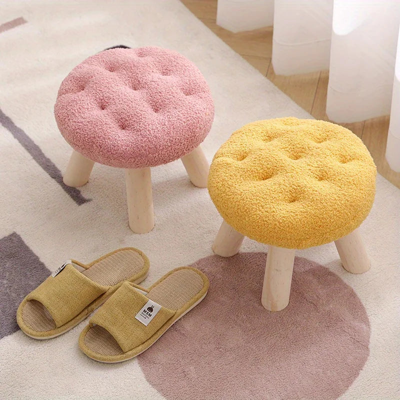 Flower Stool, Footstool, Shoe Changing Stool