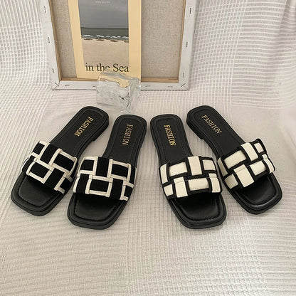 Flip-flops Open-toe Chunky Slippers